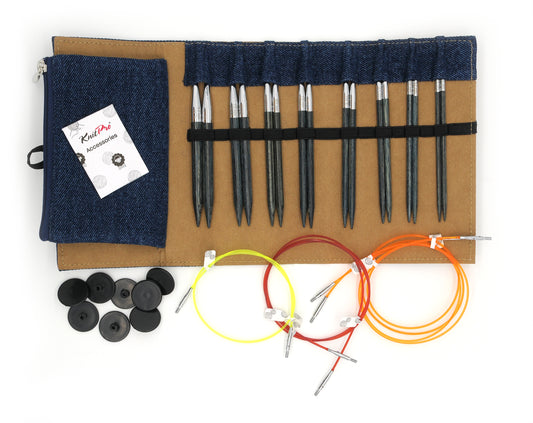 Denim Special, 3.5-8.0 mm utskiftbare pinner