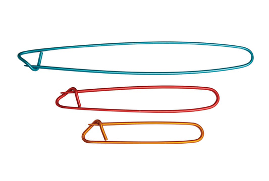 Mask holders, set of 3 - Blue, red and yellow