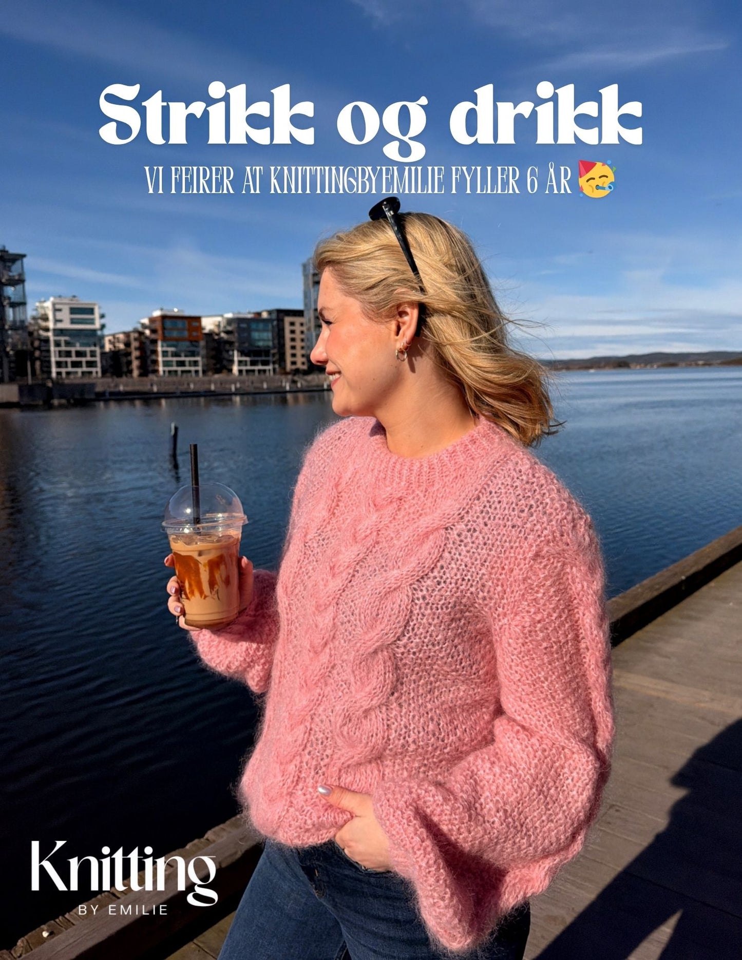 Strikkekveld på Saga Kafé 15. april