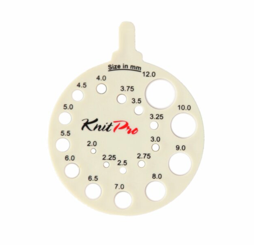 Stick gauge - round, natural