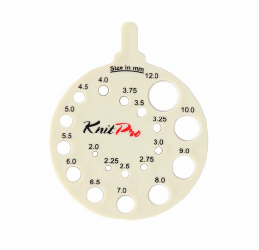 Stick gauge - round, natural