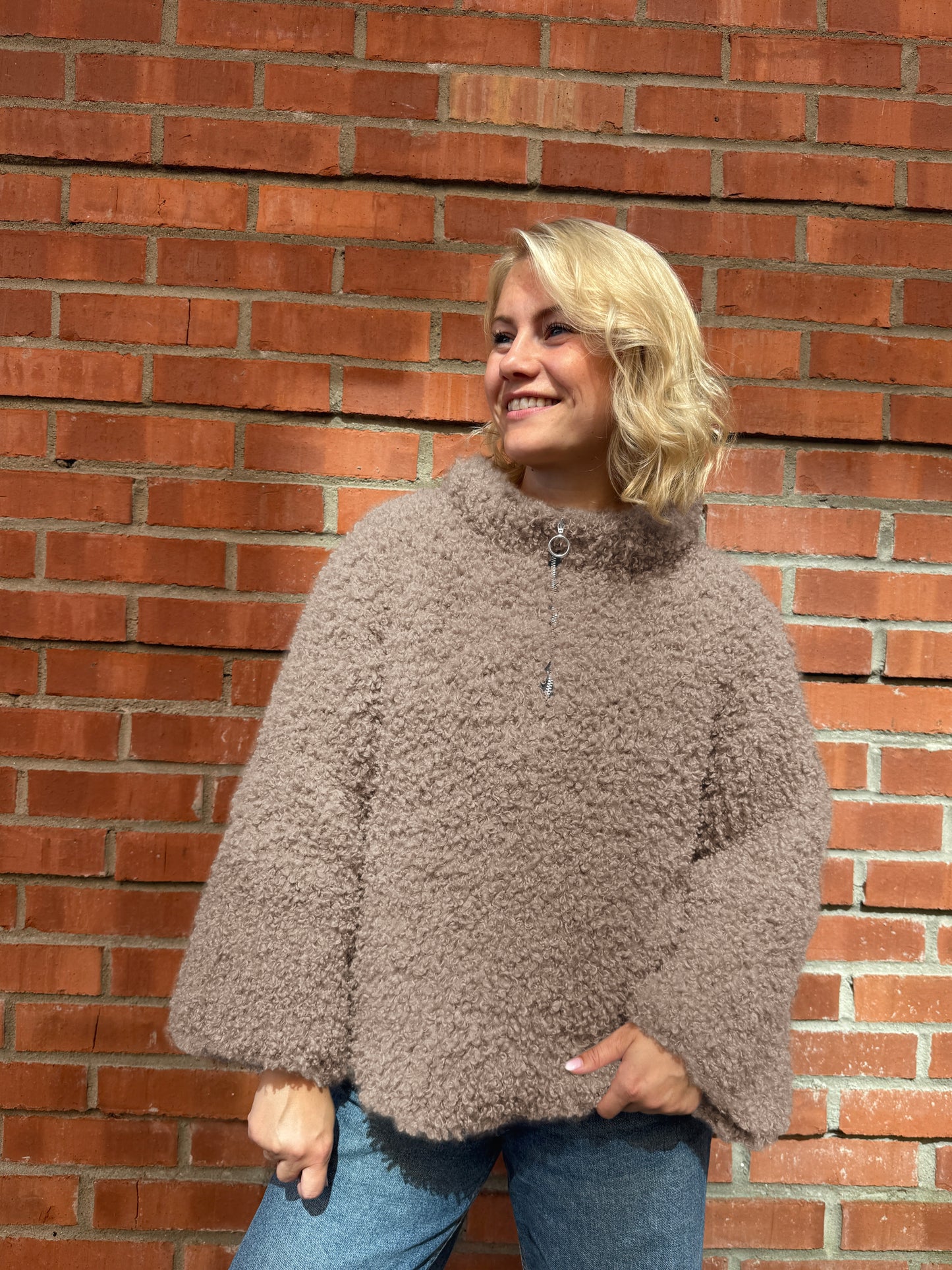 Teddyzipper garnpakke