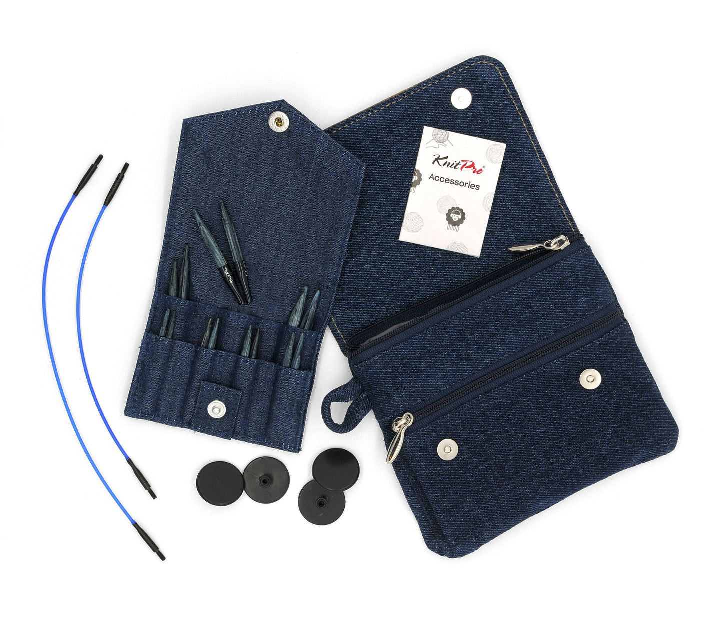 Denim Special, 3.0-6.0 mm korte utskiftbare pinner