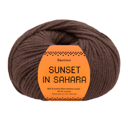 Sunset in Sahara