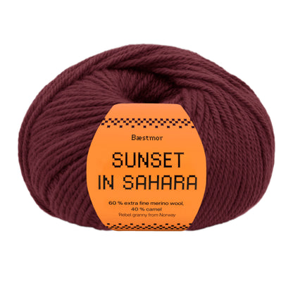 Sunset in Sahara