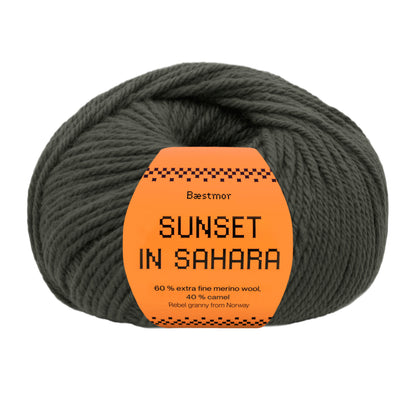Sunset in Sahara
