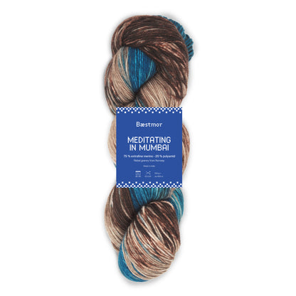 Meditating in Mumbai