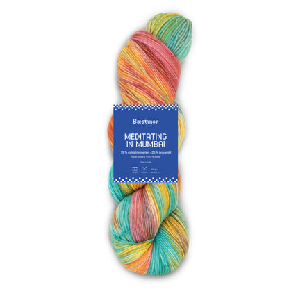 Meditating in Mumbai