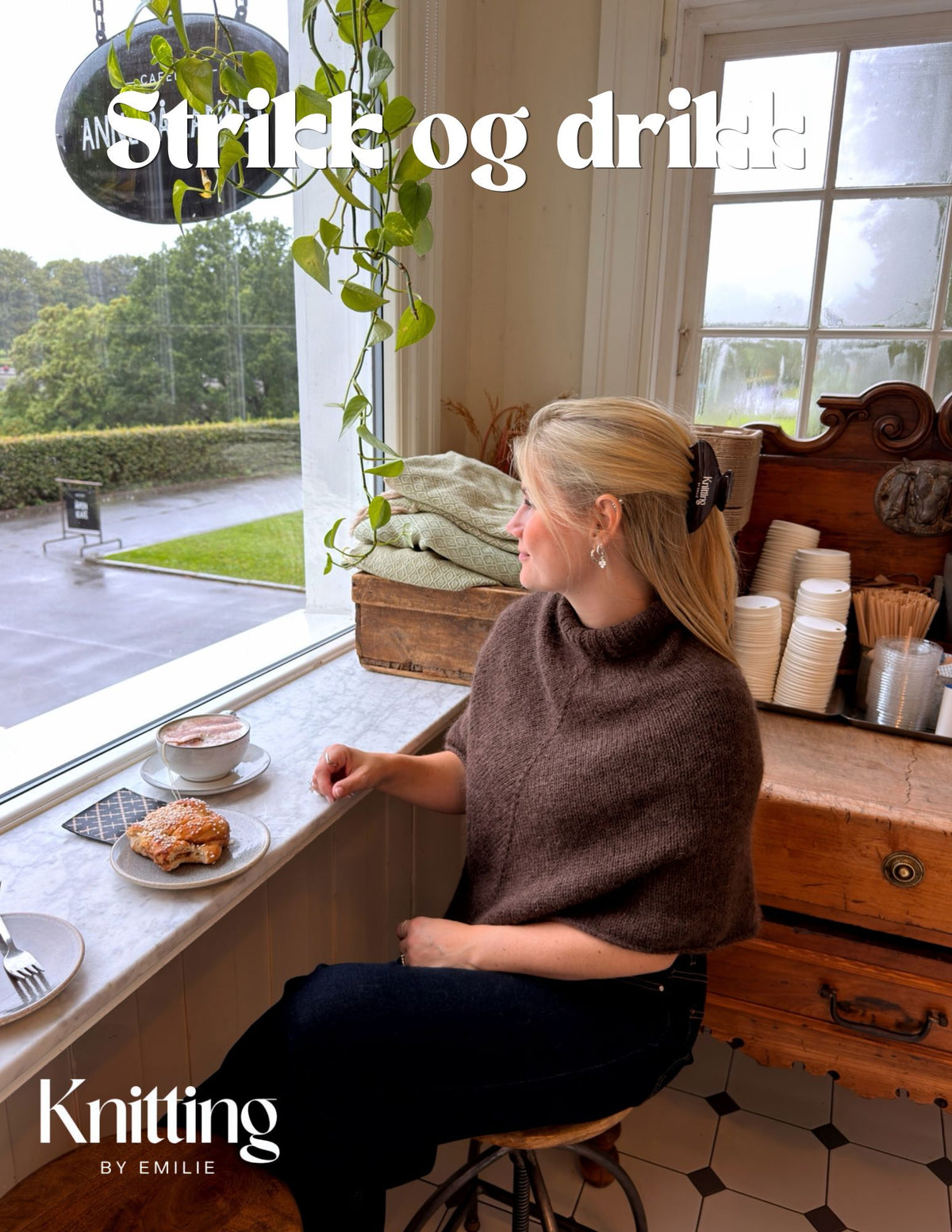 Strikkekveld på Saga Kafé 14. oktober