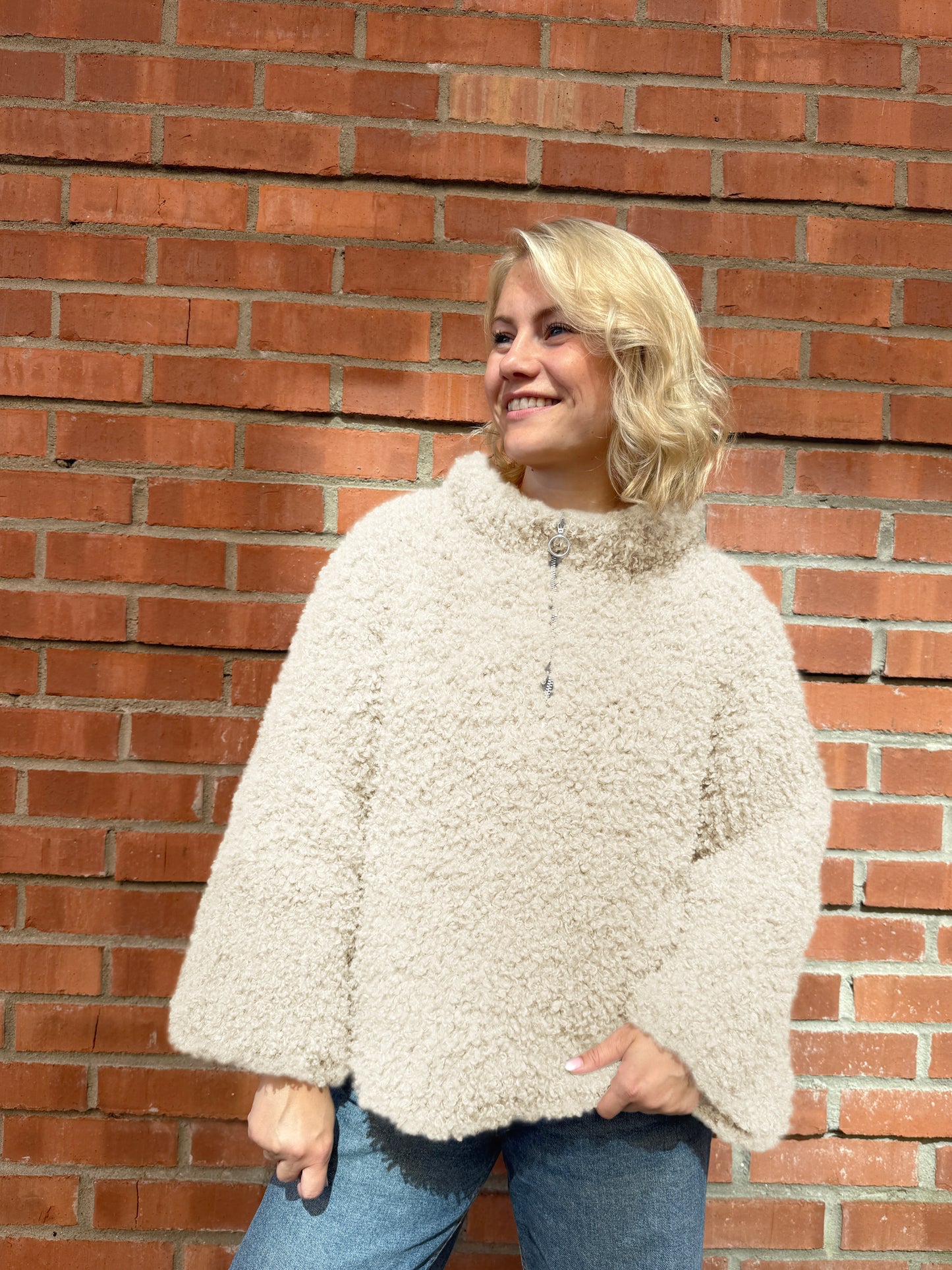 Teddyzipper garnpakke